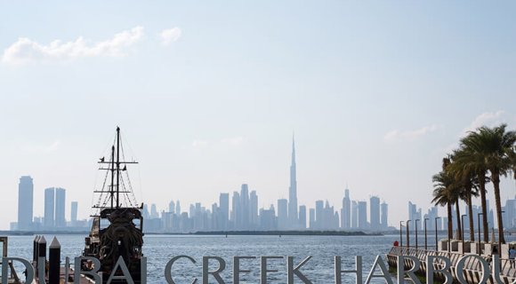Construction of Dubai Creek Harbour will reach new heights