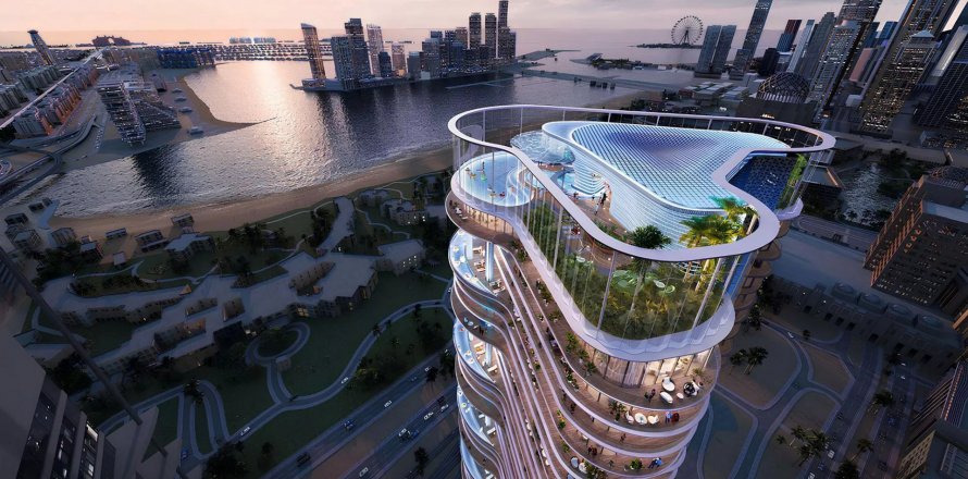 Byt v Dubai, SAE 1 ložnice, 88 m² Č.: 585818