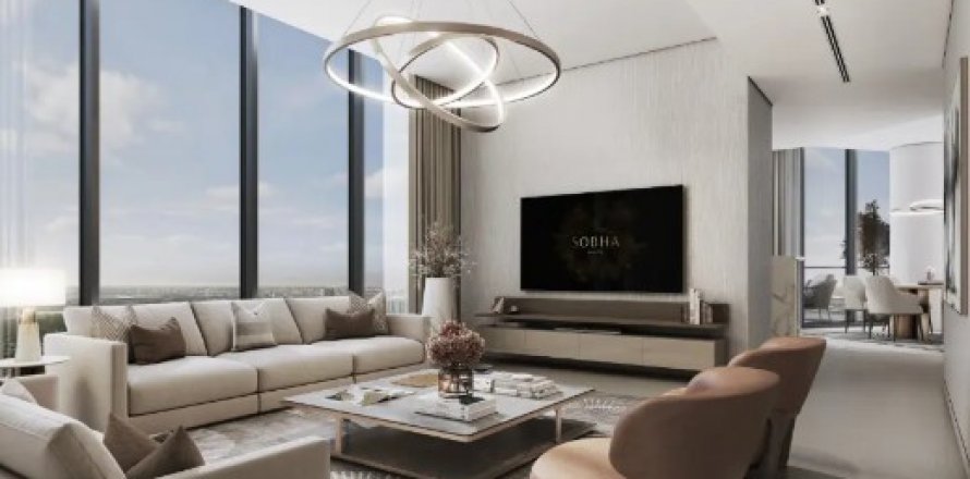 Apartment in Sobha Solis Tower A in Motor City, Dubai, UAE 2 bedrooms, 105 sq.m. № 616334