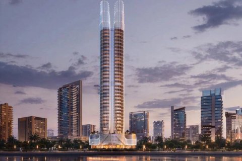 Byt v Binghatti Skyhall v Business Bay, Dubai, SAE 1 pokoj, 37 m² Č.: 578721 - fotografie 1
