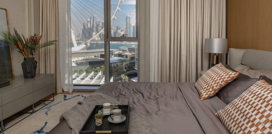 Apartman u BLUEWATERS RESIDENCES u gradu Bluewaters, Dubai, UAE 1 spavaća soba, 103 m2 Br. 571021
