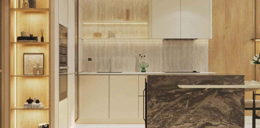 Apartmen di Wellington Ocean di Dubai, UAE 1 bilik tidur, 85.45 meter persegi № 578449