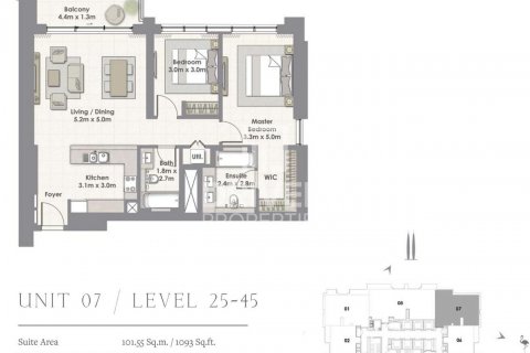 Byt v Dubai Creek Harbour (The Lagoons), SAE 2 ložnice, 110 m² Č.: 602703 - fotografie 17
