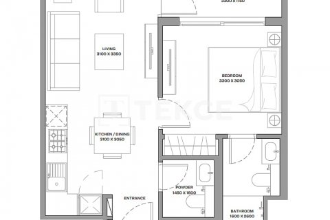 Apartament në Umm Al Quwain, Emiratet e Bashkuara Arabe 1 dhomë gjumi, 47 m2. № 619462 - Foto 11