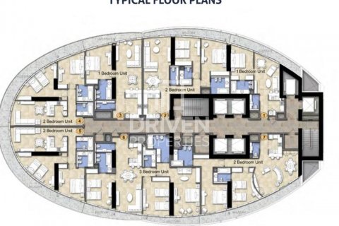 Downtown Dubai (Downtown Burj Dubai), Dubai, UAE의 판매용 아파트 침실 2개, 132제곱미터 번호 602762 - 사진 14