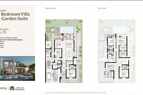 Vila di Dubai, UAE 5 bilik tidur № 620161 - foto 25
