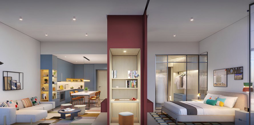 Byt v Rove Home Downtown Dubai v Downtown Dubai (Downtown Burj Dubai), SAE 1 ložnice, 54.6 m² Č.: 578247