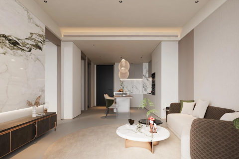Byt v Al Satwa, Dubai, SAE 1 ložnice, 85 m² Č.: 598640 - fotografie 3