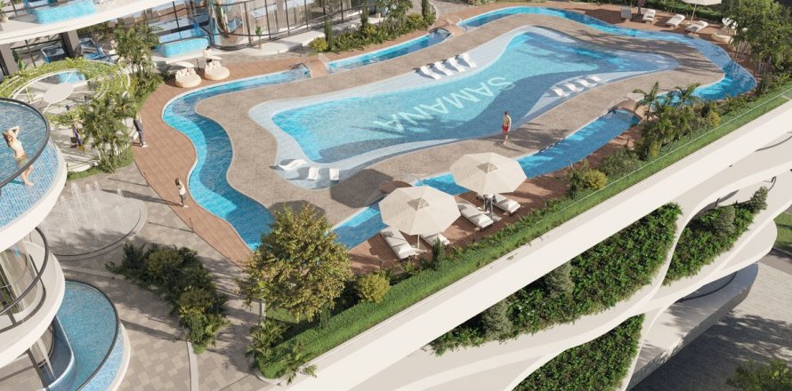 آپارتمان در Majan، Dubai ، امارات متحده عربی 2 خوابه ، 101.7 متر مربع.  شماره 576377