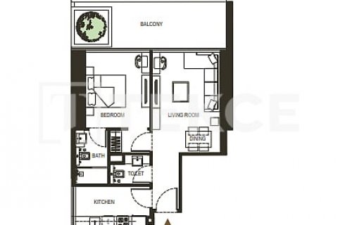 Byt v Dubai Sports City, SAE 2 ložnice, 106 m² Č.: 568785 - fotografie 23