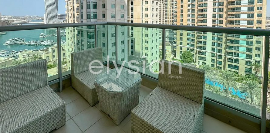 Apartament në Dubai Marina, Dubai, Emiratet e Bashkuara Arabe 3 dhoma gjumi, 234 m2. № 586168