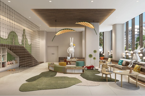 Byt na Yas Island, Abu Dhabi, SAE 46 m² Č.: 594678 - fotografie 10