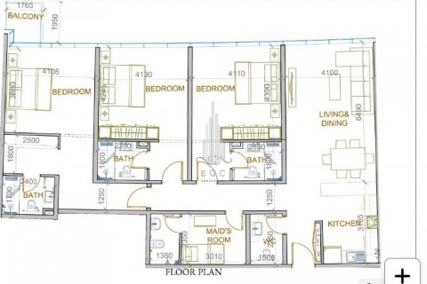 Müüa korter asukohaga Al Reem Island, Abu Dhabi, AÜE: 3 magamistoaga, 170.3 m² Nr 557930 - pilt 2