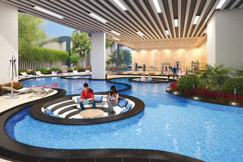 Byt v Dubai Sports City, SAE 2 ložnice, 77.8 m² Č.: 621495 - fotografie 2