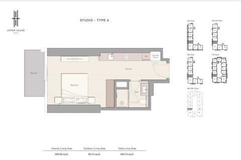 Byt v Dubai, SAE 43.9 m² Č.: 565811 - fotografie 14