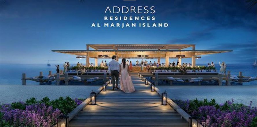 Apartemen di Al Marjan Island, Ras Al Khaimah, UEA 2 kamar tidur, 108.6 m2 nomor 588626