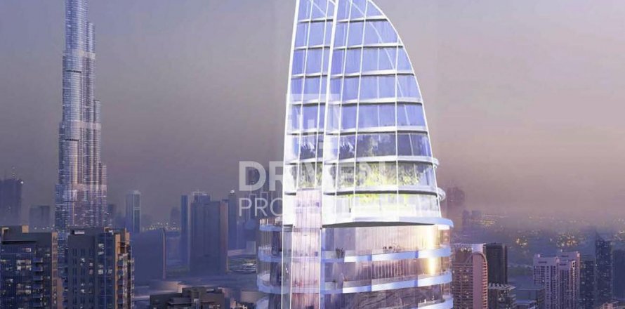 Apartament në Business Bay, Dubai, Emiratet e Bashkuara Arabe 1 dhomë, 44 m2. № 602076