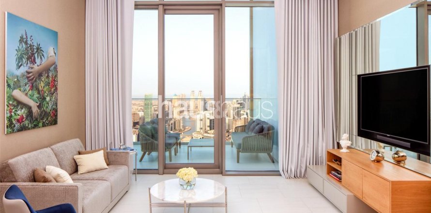Dupleks asukohaga Business Bay, Dubai, AÜE: 1 magamistoaga, 105 m² Nr 627043