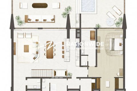 Apartmen di Abu Dhabi, UAE 1 bilik tidur, 116 meter persegi № 612807 - foto 13