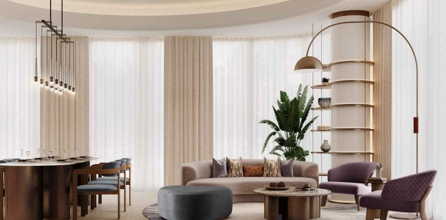 Apartament në Taj Wellington Mews në Al Marjan Island, Ras Al Khaimah, Emiratet e Bashkuara Arabe 2 dhoma gjumi, 473.06 m2. № 590646