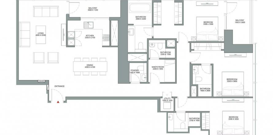 Apartment in The Element at Sobha One in Mohammed Bin Rashid City, Dubai, UAE 3 bedrooms, 181.97 sq.m. № 580124