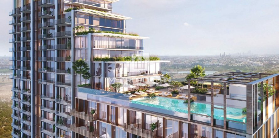 阿联酋 Dubai Mohammed Bin Rashid City 公寓  1 卧, 79 平方米 , 编号 593077