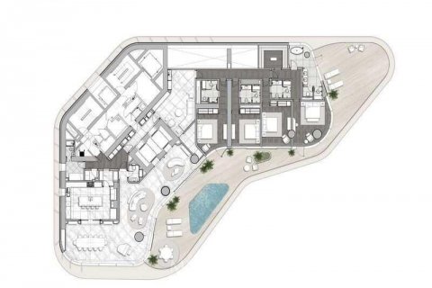 Apartament në Palm Jumeirah, Dubai, Emiratet e Bashkuara Arabe 4 dhoma gjumi, 669.3 m2. № 601155 - Foto 11