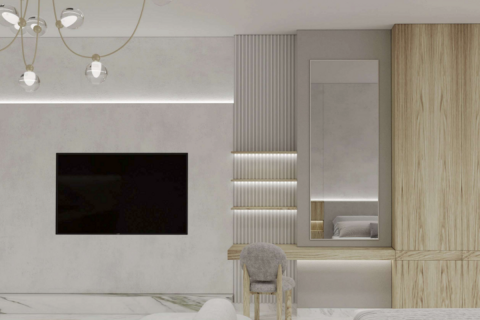 Byt v Al Reem Island, Abu Dhabi, SAE 1 ložnice, 59 m² Č.: 593956 - fotografie 5
