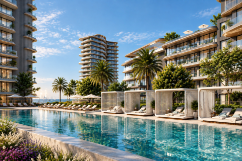 Wohnung in Mina Al Arab, Ras Al Khaimah, VAE: 1 Schlafzimmer, 57.78 m2 Nr. 617480