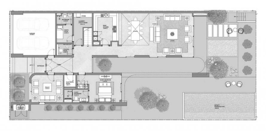 Villa Siniya Island Umm Al Quwainjā, AAE 4 istabas, 487.02 m2 Nr. 520225