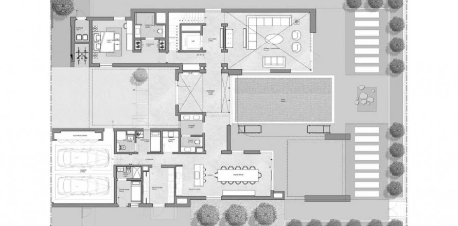 Villa asukohaga Siniya Island asukohaga Umm Al Quwain, AÜE: 5 magamistoaga, 686.33 m² Nr 520224
