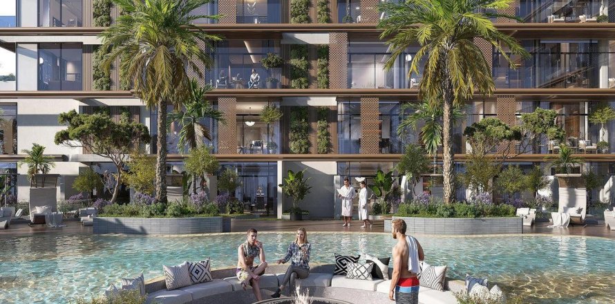 Apartament në Dubai, Emiratet e Bashkuara Arabe 1 dhomë gjumi, 62 m2. № 633229