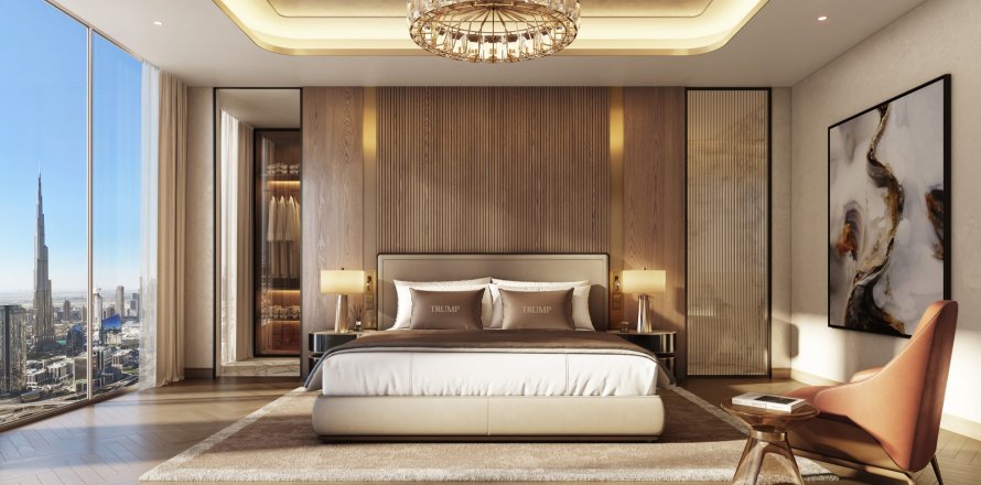 Byt v Trump International Hotel & Tower Dubai v City Walk, Dubai, SAE 3 ložnice, 154.64 m² Č.: 599780