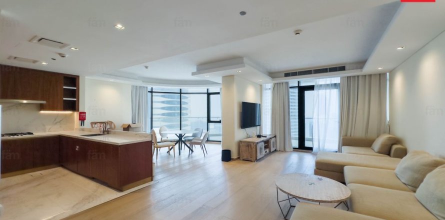 Huoneisto Downtown Dubai (Downtown Burj Dubai), Arabiemiraatit 2 makuuhuonetta, 191.4 m2 № 601532
