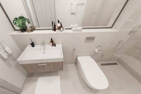 Byt na Yas Island, Abu Dhabi, SAE 2 ložnice, 167 m² Č.: 594107 - fotografie 9