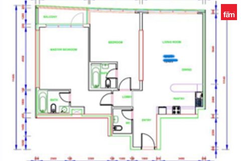 Üürile anda korter asukohaga Business Bay, Dubai, AÜE: 2 magamistoaga, 123.6 m² Nr 610399 - pilt 20
