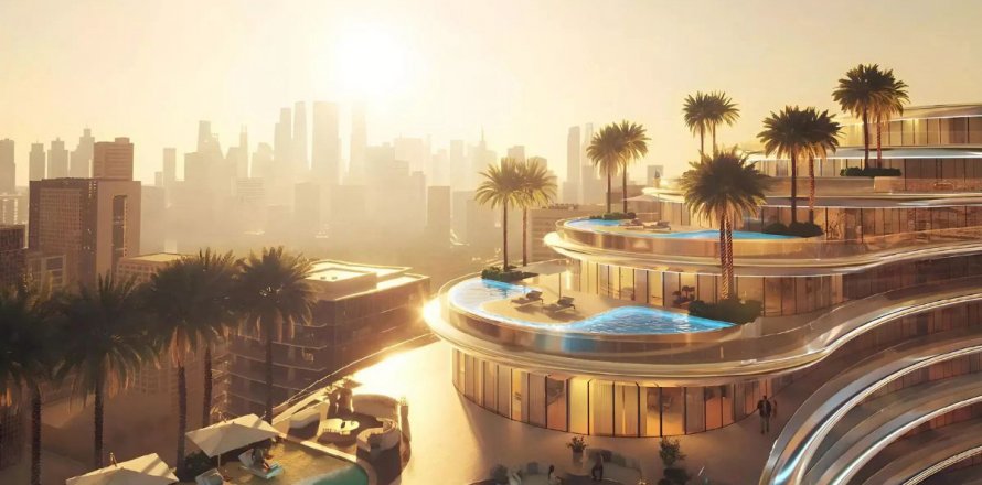 Apartament në Business Bay, Dubai, Emiratet e Bashkuara Arabe 2 dhoma gjumi, 97.4 m2. № 610404