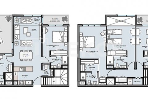 Penthouse di Al Reem Island, Abu Dhabi, UAE 4 bilik tidur, 181 meter persegi № 621161 - foto 15