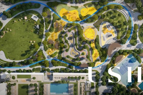 Apartament në Dubai Hills Estate, Emiratet e Bashkuara Arabe 1 dhomë gjumi, 70 m2. № 623688 - Foto 1