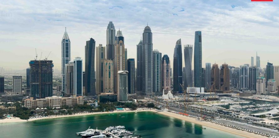 Byt v Dubai Harbour, SAE 2 ložnice, 128.4 m² Č.: 579037