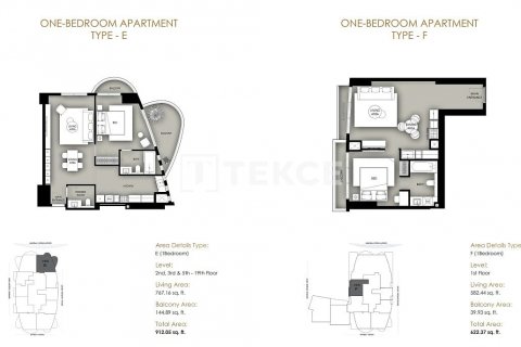 Byt v Dubai Marina, SAE 1 pokoj, 48 m² Č.: 619516 - fotografie 28