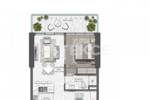 Apartman u DAMAC Hills (Akoya by DAMAC), Dubai, UAE 3 spavaćih soba, 363 m2 Br. 619517 - fotografija 11