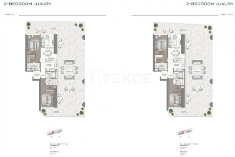 Penthouse in Dubai Harbour, UAE 4 bedrooms, 540 sq.m. № 619515 - photo 24