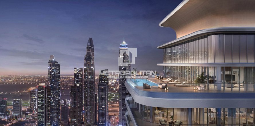 Apartmen di Dubai Harbour, Dubai, UAE 1 bilik tidur, 69 meter persegi № 542574