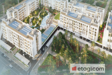 Byt v Arjan, Dubai, SAE 1 ložnice, 47.4 m² Č.: 577486 - fotografie 10