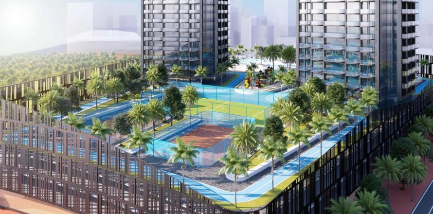 Byt v Motor City, Dubai, SAE 2 ložnice, 107 m² Č.: 599621