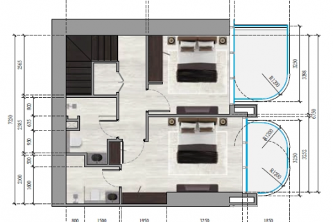 Apartmen di Motor City, Dubai, UAE 3 bilik tidur, 185 meter persegi № 599622 - foto 10