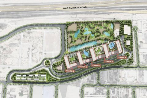 Müüa korter asukohaga Ras Al Khor, Dubai, AÜE: 2 magamistoaga, 78.9 m² Nr 568315 - pilt 10
