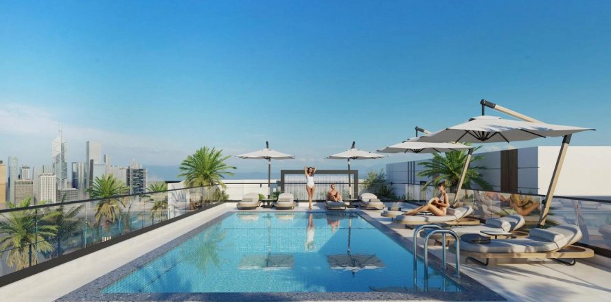 Apartament në Dubai, Emiratet e Bashkuara Arabe 1 dhomë gjumi, 65 m2. № 633224