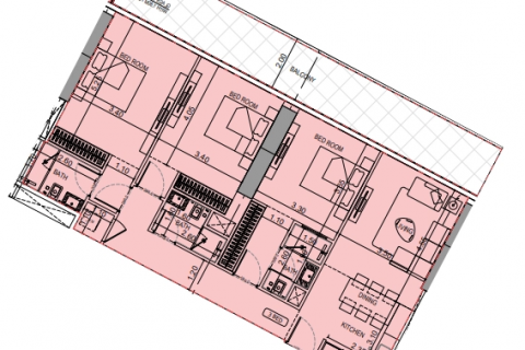 Byt v Dubai, SAE 3 ložnice, 145 m² Č.: 633219 - fotografie 19